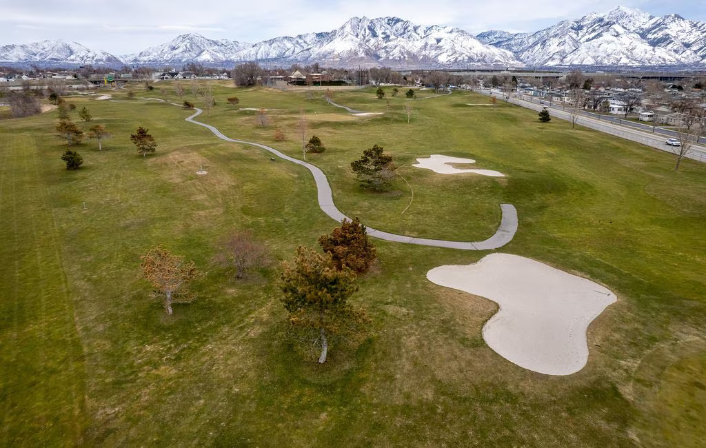 (Trent Nelson | The Salt Lake Tribune) Murray Parkway Golf Course on Saturday, April 1, 2023.